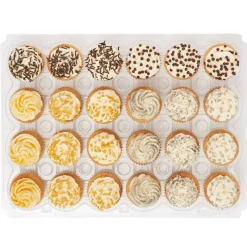 PME Plastic Cupcakehouders (24) Set/3* Cupcake Doosjes