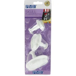 PME Plunger Cutter Doodskop set/3* Figuur Stekers