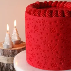 PME Siliconen Impression Mat Sneeuw* Reliëfmatten