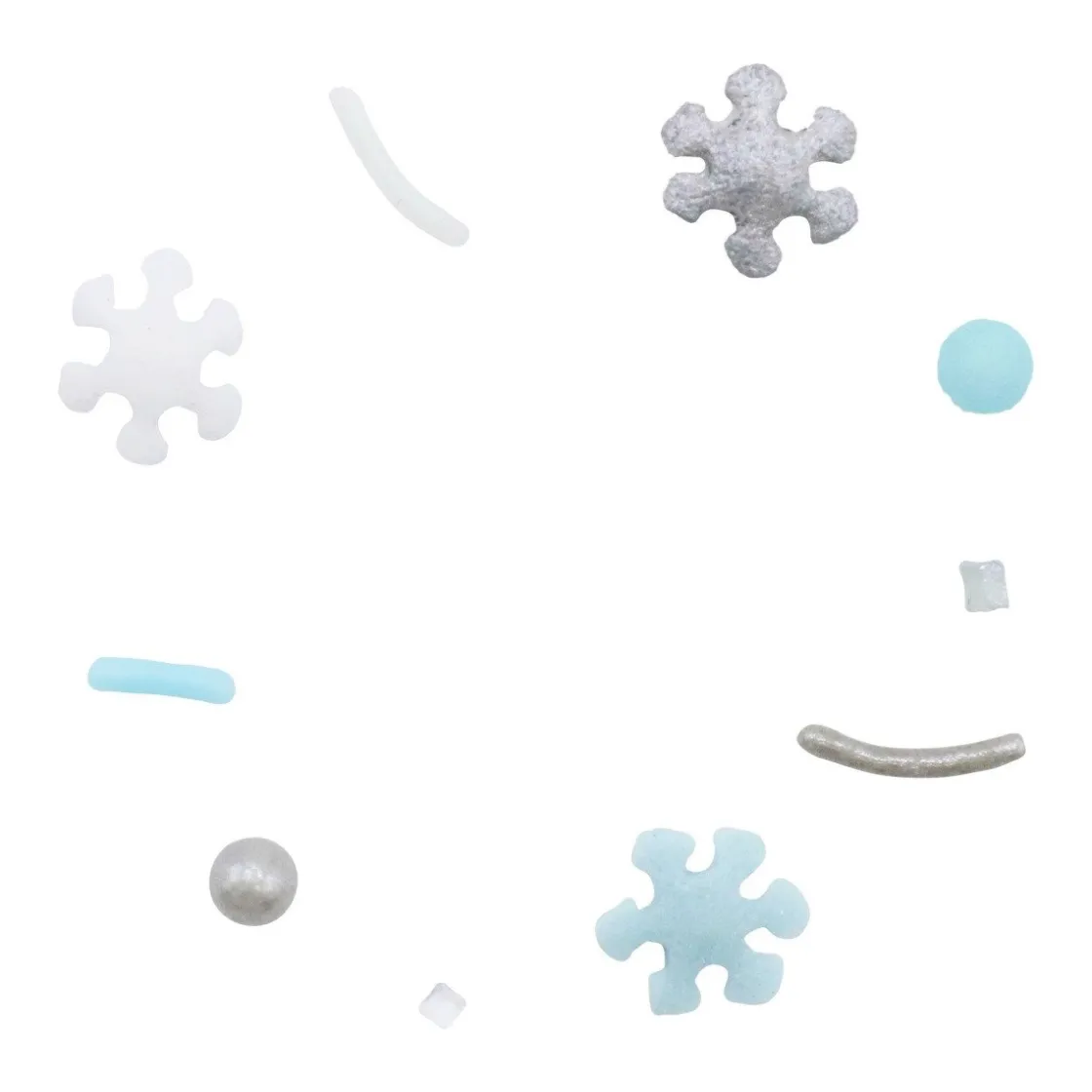 PME Sprinkle Mix Winter Wonderland Set/4* Eetbare Strooisels