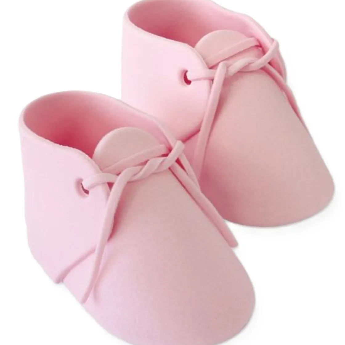 PME Suikerdecoratie Baby schoen Roze 2 st. 11x5cm* Figuur Decoraties