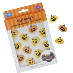 PME Suikerdecoratie Halloween Pompoenen 12st.* Figuur Decoraties