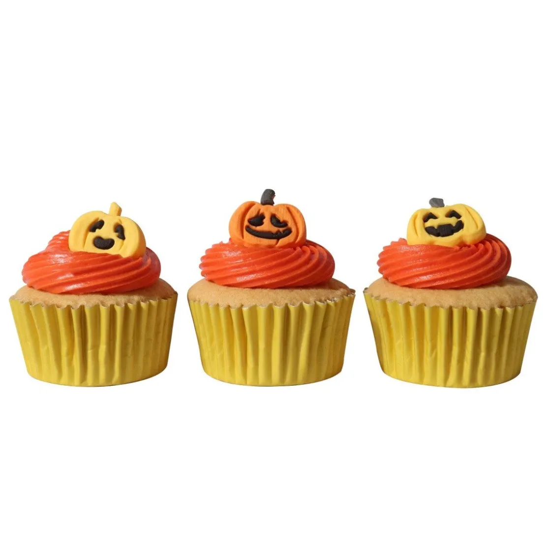 PME Suikerdecoratie Halloween Pompoenen 12st.* Figuur Decoraties