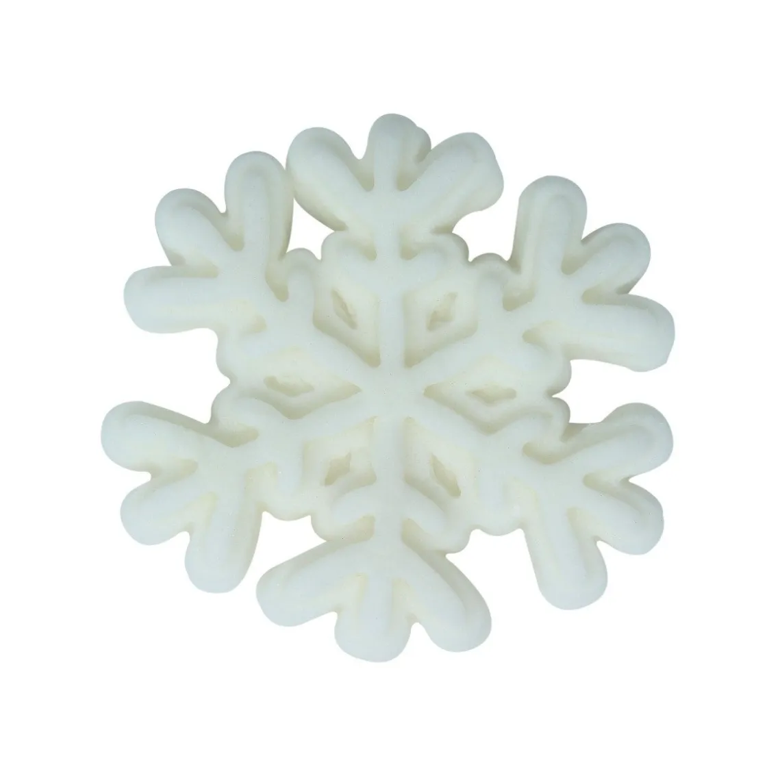 PME Suikerdecoratie Sneeuwvlokken 12st.* Figuur Decoraties