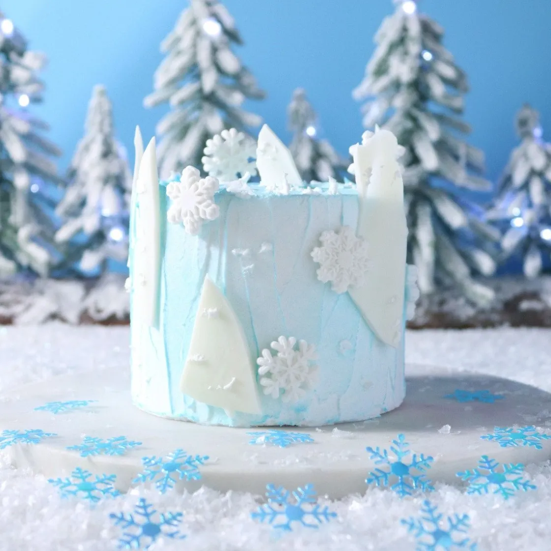 PME Suikerdecoratie Sneeuwvlokken 12st.* Figuur Decoraties