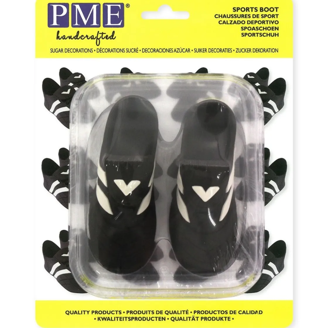 PME Suikerdecoratie Voetbalschoenen 2 st. 11x5cm* Figuur Decoraties