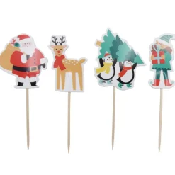 PME Taartprikkers Kerstman 24st.* Prikkers En Ringen