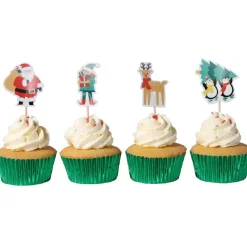 PME Taartprikkers Kerstman 24st.* Prikkers En Ringen