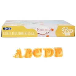 PME Tekst Stempelset Alfabet Fun Fonts - Collectie 2* Cijfer En Letter Stekers