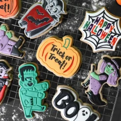 PME Uitsteker & Stempel Happy Halloween Set/3* Figuur Stekers