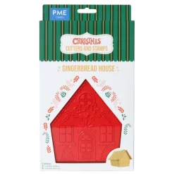 PME Uitstekers en Stempels Gingerbread Huis Set/6* Figuur Stekers