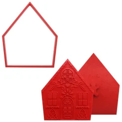 PME Uitstekers en Stempels Gingerbread Huis Set/6* Figuur Stekers