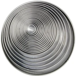 PME Uitstekers Rond Glad RVS 19-delig* Stekerdozen