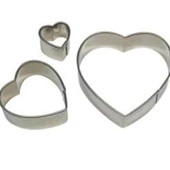 PME Uitstekerset Hartjes set/3* Figuur Stekers