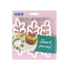 PME Uitstekerset Kerstkrans Set/3* Bloem En Blad Stekers