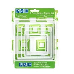 PME Uitstekerset Vierkant set/6* Figuur Stekers