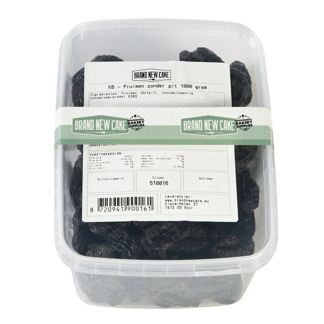 BrandNewCake Pruimen Gedroogd 1kg* Zaden, Granen, Noten En Vruchten