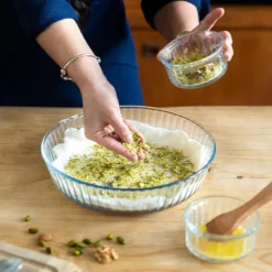 Pyrex Bake & Enjoy Taartvorm Glas Hoge Rand Ø26cm* Pannen En Schalen|Ronde Bakvormen