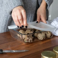 Pyrex Cook & Freeze Ovenschaal met Deksel 22x17x6cm* Pannen En Schalen