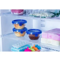 Pyrex Cook & Go Ovenschalen met Deksel Rond 0,2L Set/5* Pannen En Schalen