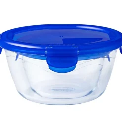 Pyrex Cook & Go Ovenschalen met Deksel Rond 0,7L/1,6L Set/2* Pannen En Schalen