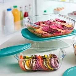 Pyrex Cook & Store Ovenschaal met Deksel 23x15x7cm* Pannen En Schalen