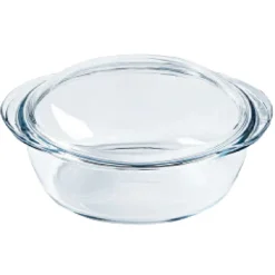 Pyrex 4-in-1 Ovenschaal Rond met Deksel 27x23x11cm* Pannen En Schalen