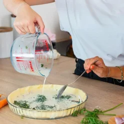 Pyrex Maatbekers Glas (0,25L/0,5L/1L) Set/3* Maatbekers En Emmers