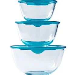 Pyrex Prep & Store Beslagkom met Deksel 2,3L (Ø21cm)* Beslagkommen