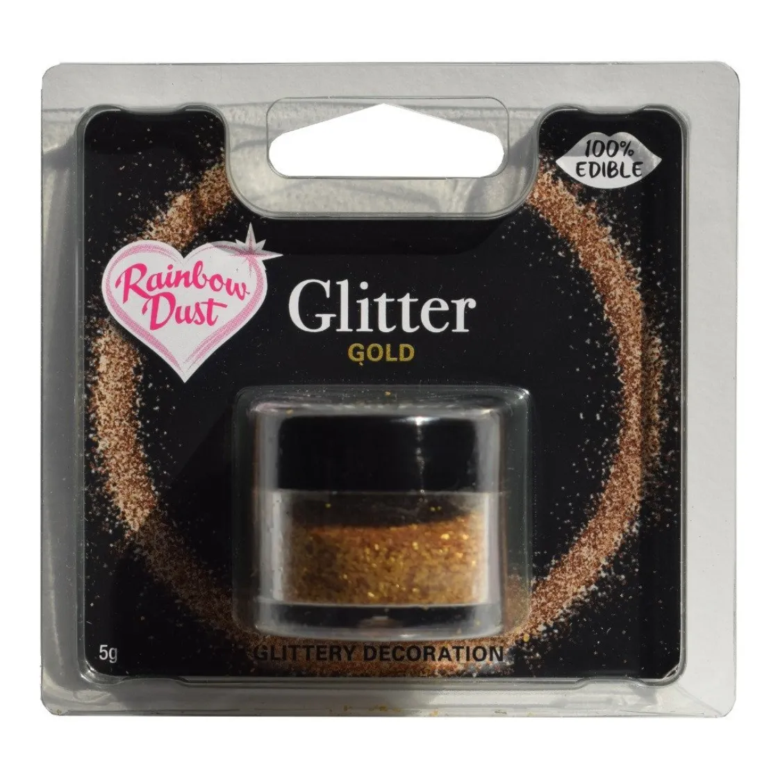 Rainbow Dust RD Eetbare Glitters Goud 5 gram* Eetbare Strooisels