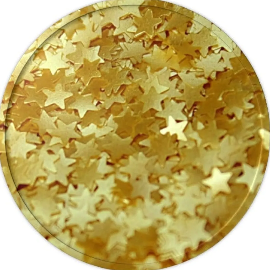Rainbow Dust RD Eetbare Glitters Sterren Goud 1,4 gram* Eetbare Strooisels