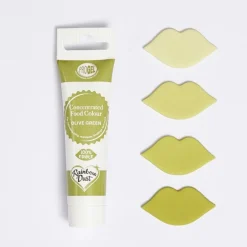 Rainbow Dust RD Kleurstof ProGel Olive Green 25 gram* Gel Kleurstoffen