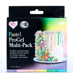 Rainbow Dust RD Kleurstof ProGel Pastel Multipack Set/6* Gel Kleurstoffen