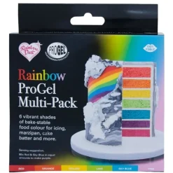 Rainbow Dust RD Kleurstof ProGel Rainbow Multipack Set/6* Gel Kleurstoffen