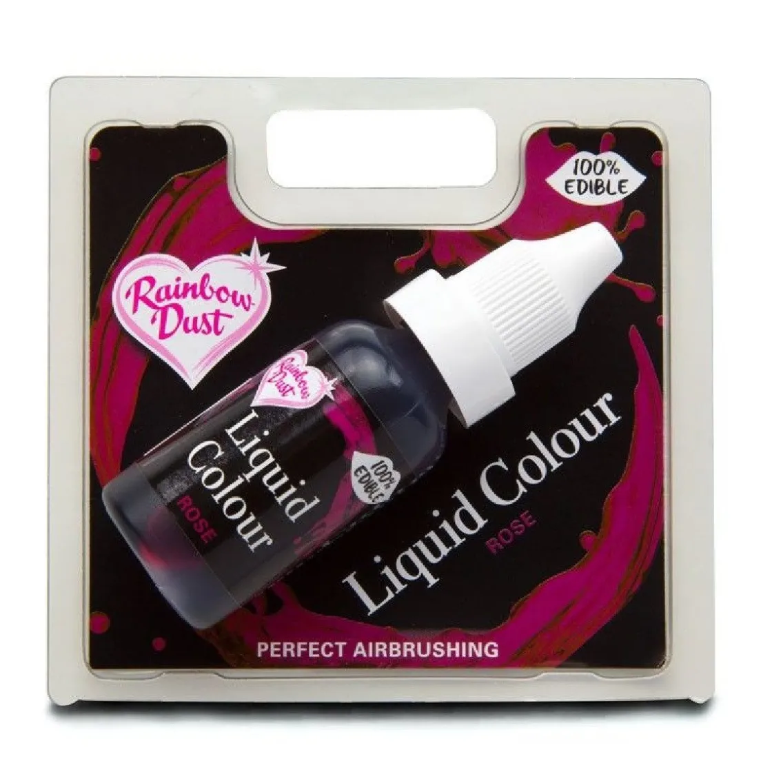 Rainbow Dust RD Liquid Colour Airbrush kleurstof Rose 16 ml* Airbrush|Airbrush Kleurstoffen