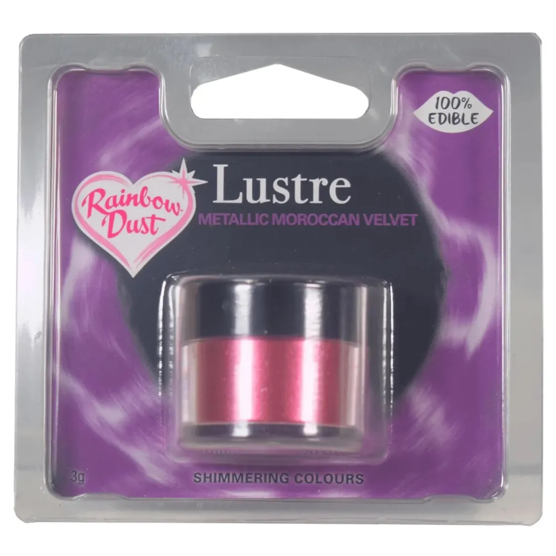 Rainbow Dust RD Lustre Kleurpoeder Raspberry Velvet 3 gram* Poeder Kleurstoffen