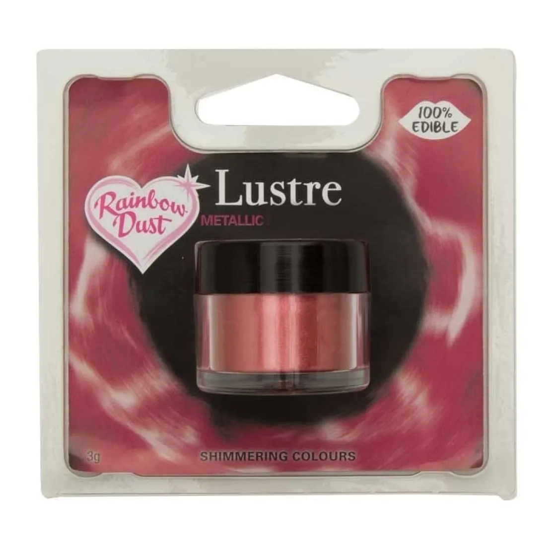 Rainbow Dust RD Lustre Kleurpoeder Rose Copper 3 gram* Poeder Kleurstoffen