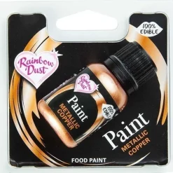 Rainbow Dust RD Metallic Food Paint Copper 25ml* Foodpaint