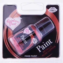 Rainbow Dust RD Metallic Food Paint Rose Copper 25ml* Foodpaint
