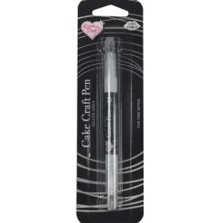 Rainbow Dust RD Stift eetbare inkt dubbelzijdig Zilvergrijs* Eetbaar Schrijven