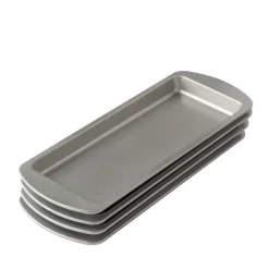 Decora Rechthoekige Bakvorm Lagen Cake 25,5x10,5x2(h)cm 4st.* Rechthoekige Bakvormen