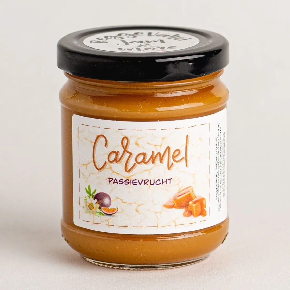 ReggeVallei Caramel Passievrucht 250g* Chocolade Vullingen|Bonbonvullingen