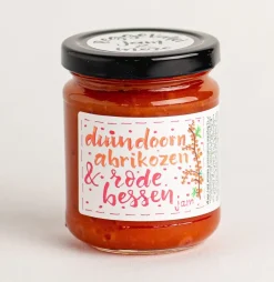 ReggeVallei Taartvulling Abrikozen-Rode Bessen 250g* Fruitvullingen