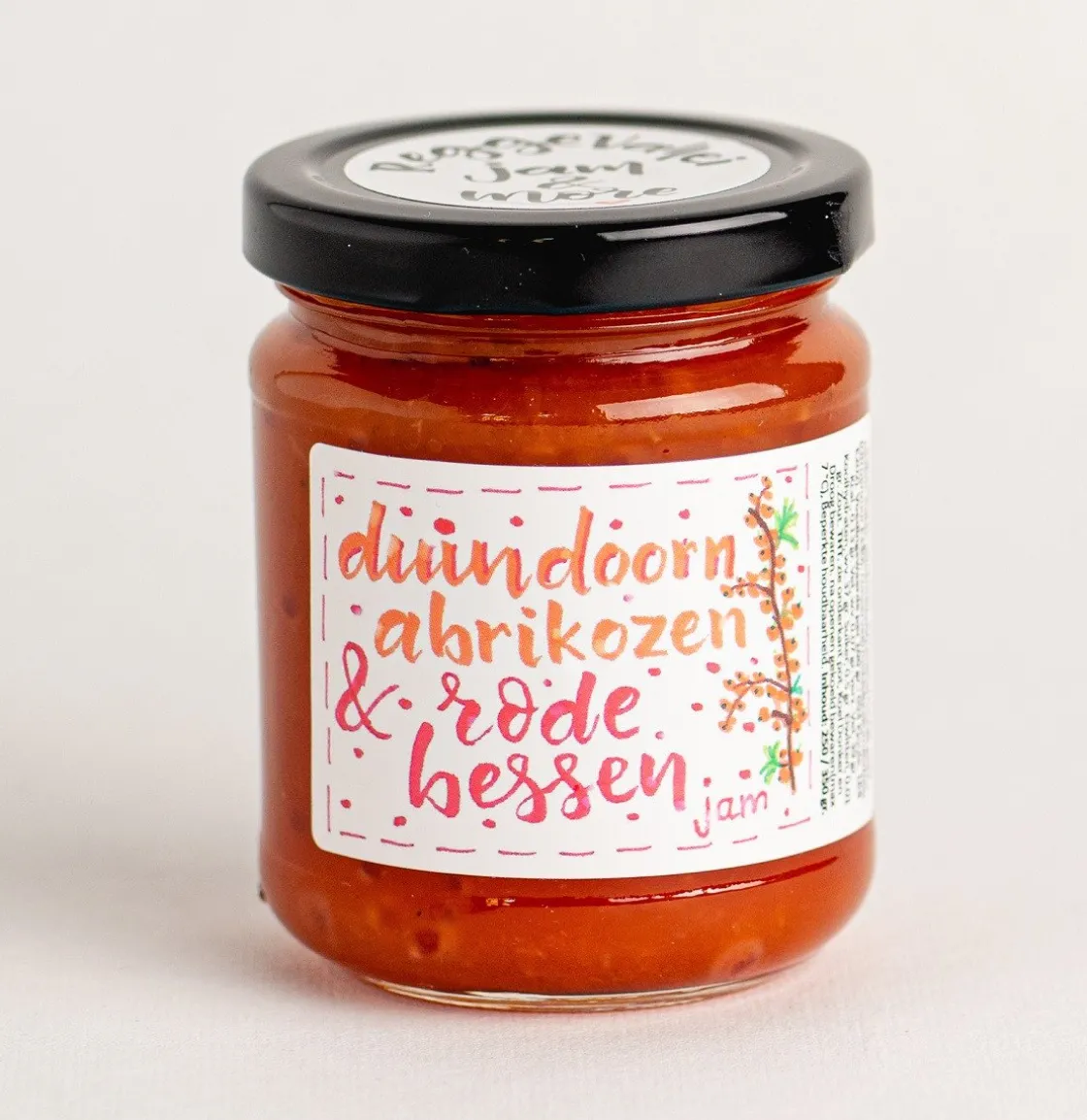 ReggeVallei Taartvulling Abrikozen-Rode Bessen 250g* Fruitvullingen