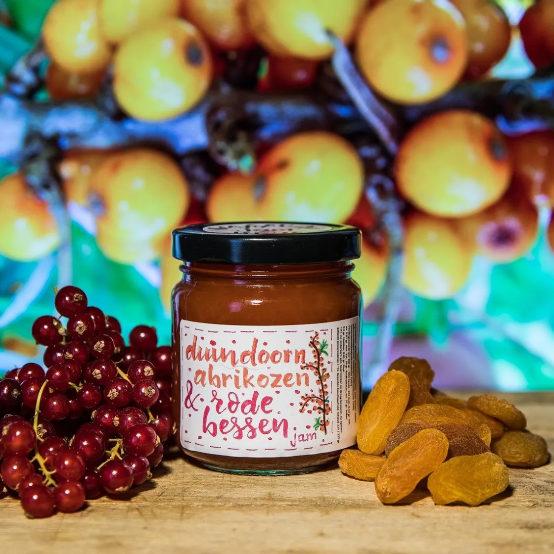 ReggeVallei Taartvulling Abrikozen-Rode Bessen 250g* Fruitvullingen