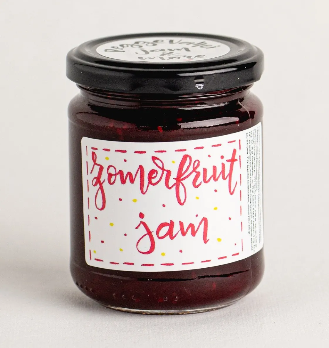 ReggeVallei Taartvulling Zomerfruit 250g* Fruitvullingen