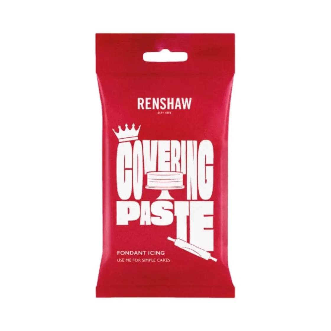 Renshaw Rolfondant Covering Paste 1kg Wit* Rolfondant