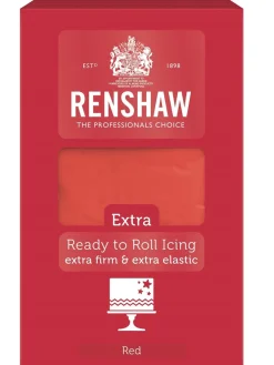 Renshaw Rolfondant Extra 1kg Rood* Rolfondant
