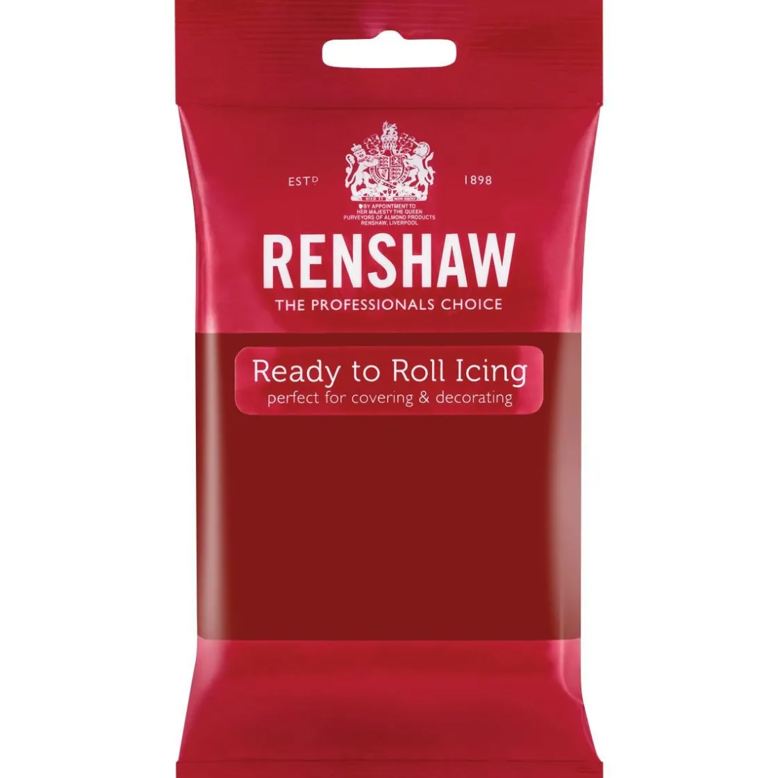 Renshaw Rolfondant Robijn Rood 250g* Rolfondant