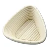 Overig Rijsmandje Riet Driehoek 23x23cm (800 tot 1000 gram deeg)* Rijsmandjes